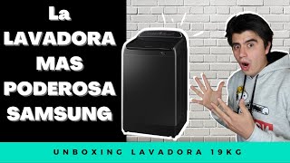 Unboxing Lavadora Samsung de 19 KG│True Tech [upl. by Boatwright]