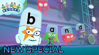 Band Together 🎵🎸 Alphablocks Special Full Episode  Learn to Read [upl. by Nrehtac919]