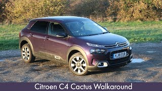 Citroen C4 Cactus 2018 Walkaround [upl. by Ruenhcs]