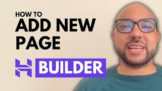 How to Add a new page in hostinger website builder [upl. by Langill]