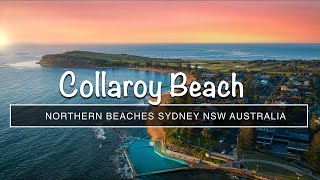 Australia  Collaroy Beach 4K Drone Flyaround [upl. by Aserehtairam]