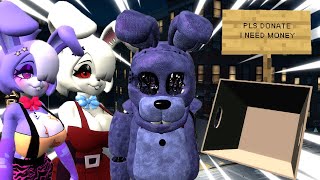 Withered Bonnie Is HOMELESS GMOD FNAF Withered Bonnies New Life EP7 [upl. by Anifares]