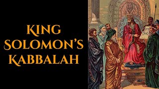 King Solomons Kabbalah [upl. by Niatsirt]