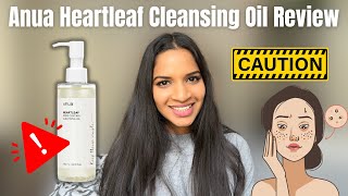 Anua Heartleaf Pore Control Cleansing Oil Review  Is it worth the hype [upl. by Liarret]