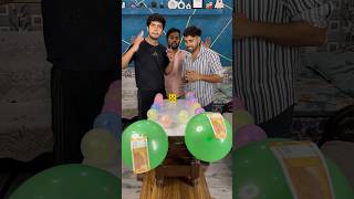 Dice Number with balloon challenge funny challenge trending comedy comedy shorts [upl. by Jentoft]