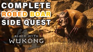 How to Unlock Chapter 2 Secret Area Location  Secret Boss  Boar Side Quest ► Black Myth Wukong [upl. by Annaitsirk594]