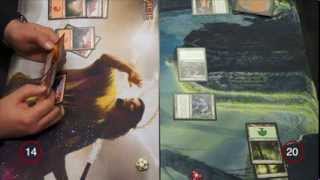 Magic The Gathering  Intro game Red Vs Green [upl. by Radmen373]