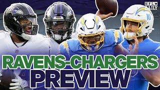 Ravens Chargers Preview [upl. by Nurav]