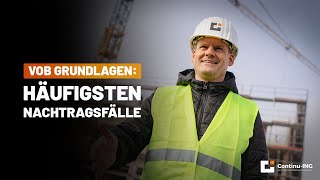 VOB Grundlagen Wie du in öffentlichen Aufträgen die 4 Nachtragsfälle für dich nutzt [upl. by Bodi]