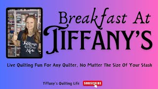 Breakfast at Tiffanys ❤️ Episode 19 Bargello Quilt Part 2 [upl. by Erminie]