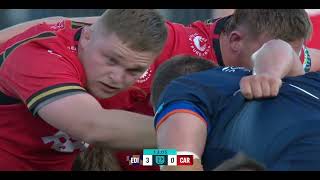 EDINBURGH v CARDIFF  URC 202425  5TH ROUND  RUGBY FULL MATCH [upl. by Iroj]