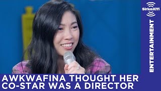 When Awkwafina First Met Henry Golding She Thought He Was the AD [upl. by Anpas636]