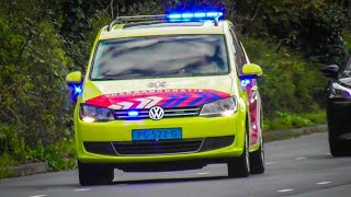 Achter elkaar orgaandonatie amp Verschillende ambulances met spoed naar het ST antonius [upl. by Segal992]