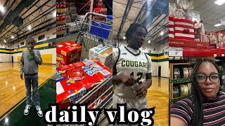 Shopping at Sam’s Club • Diabetes Update • Harmony Basketball Game • A Day In My Life [upl. by Sherfield808]