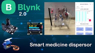 Smart Medicine dispenser with BLYNK 20 Notification and Automation [upl. by Areyk744]