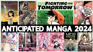 70 ANTICIPATED MANGA RELEASES FOR 2024 [upl. by Nohsid]