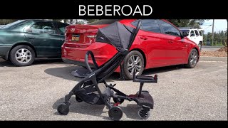 AMAZON Lightweight Baby Stroller Beberoad R2 Quick Fold Ultra Compact Travel Stroller with Extra [upl. by Sug]