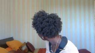 Flat twist out sur cheveux courts [upl. by Seabrooke]