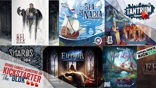 Board Games launching on Kickstarter May 2020 1st half the BLOK [upl. by Katleen]