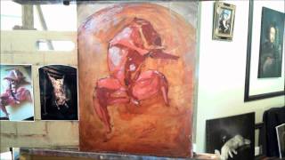 Richard T Scott  Oil Painting Demo [upl. by Venterea]