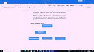 COMMENT CRÉER UN ORGANIGRAMME AVEC WORD [upl. by Erual183]