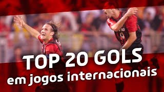 Top 20 Gols em Jogos Internacionais  TOPCAP [upl. by Sila967]