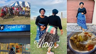 VLOG Attending a funeral in the Eastern Cape Makoti duties Raw rural content SA YouTuber… [upl. by Esaj121]