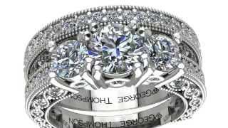 The Fiocca Wedding Set Only at George Thompson Diamond Co [upl. by Ajin]