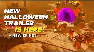 NEW HALLOWEEN TRAILER  NEW SKINS  Tower Defense Simulator [upl. by Duquette]