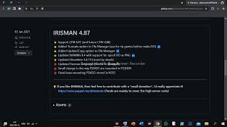 IRISMAN 489 CFWHFW [upl. by Aiciles198]