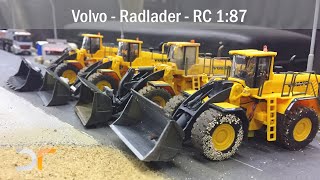 Funktionsmodelle  Mikromodell  RC  Volvo Radlader in ihrem Element  RC 187 [upl. by Ramalahs]