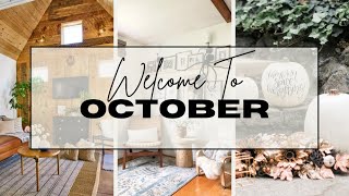 Welcome To October  Home Decor 101 [upl. by Murtha]