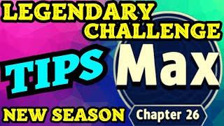 ARCHERO TIPS NEW LEGENDARY CHALLENGE CHAPTER 26 BEST HEROES BEST WAY [upl. by Snevets]