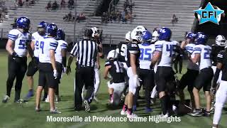 Mooresville at Providence Game Highlights [upl. by Bergin]