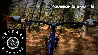 Testing My Limits at SkyPark Bike Park  Polygon Siskiu T8 [upl. by Loss]