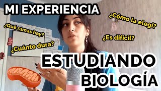 Cómo es estudiar Biología 👩‍🔬  Mi experiencia tips etc [upl. by Farrell]