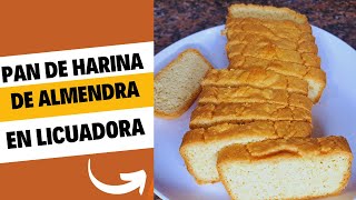 PAN DE HARINA DE ALMENDRA EN LICUADORA [upl. by Sherj]