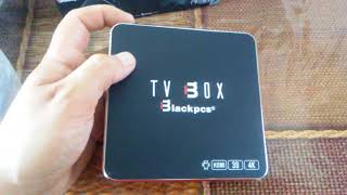 Tv Box Blackpcs  Unboxing [upl. by Adnoved121]