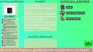 KARAŞ HOCA İLE BİRLİKTE BAYRAM ARİFESİNE ÖZEL YAYIN [upl. by Earazed]