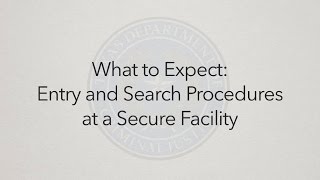 Entry and Search Procedures at a Secure Facility What To Expect [upl. by Aniuqaoj87]