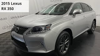 2015 Lexus RX 350  AWD  FSport Series 2 [upl. by Zoila]