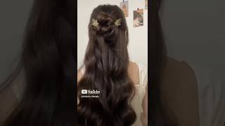 Beautiful hairstyles tutorial ✨🤍💓 hairstyling hairstyle stylecrush easyhairstyles shorts [upl. by Traver550]