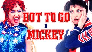 HOT TO GO x MICKEY  Chappell Roan Toni Basil FULL MASHUP [upl. by Darell]