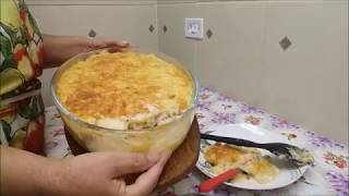 escondidinho de mandioca com bacalhau fácil e delicioso [upl. by Burtie]