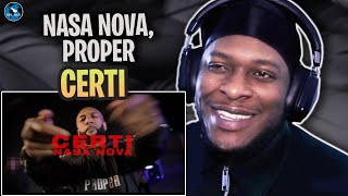 NASA NOVA x PROPER  CERTI Official Music Video  RAGTALKTV REACTION [upl. by Ossie936]