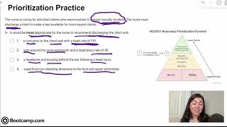 NCLEX® Prioritization Question Drill  NCLEX Bootcamp [upl. by Dedric]