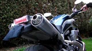 Yamaha MT01 stock exhaust sound [upl. by Yaf]