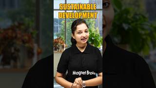 Sustainable Development Building a Greener Future 🌍 shorts magnetbrainshindi [upl. by Palila]