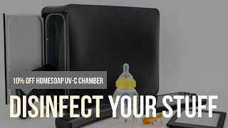 Keeping Your Phone Clean During This Pandemic  PhoneSoap HomeSoap UVC [upl. by Ogir]