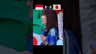 Indonesia vs japan word cup kualifikasi imagination shorts timnasindonesia football timnas [upl. by Adnema]